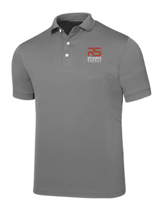 Callaway Ottoman Medium Grey Polo w/Richards Supply Logo