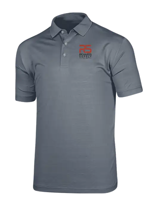 Callaway Vibrant Light Grey Ventilated Polo w/Richards Supply Logo