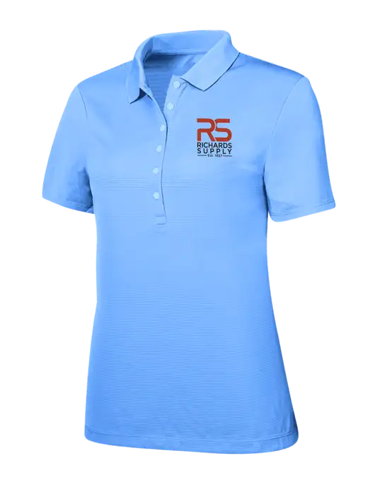 Callaway Womens Ottoman Light Blue Polo w/Richards Supply Logo