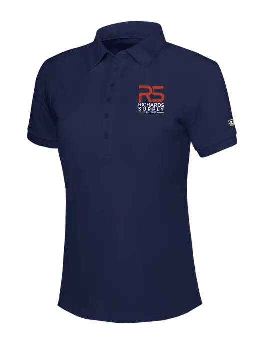 OGIO Womens Navy Jewel Polo w/Richards Supply Logo