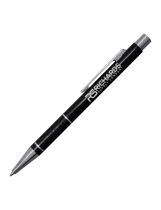 St George Black Pen - Blue Ink w/Richards Supply Logo