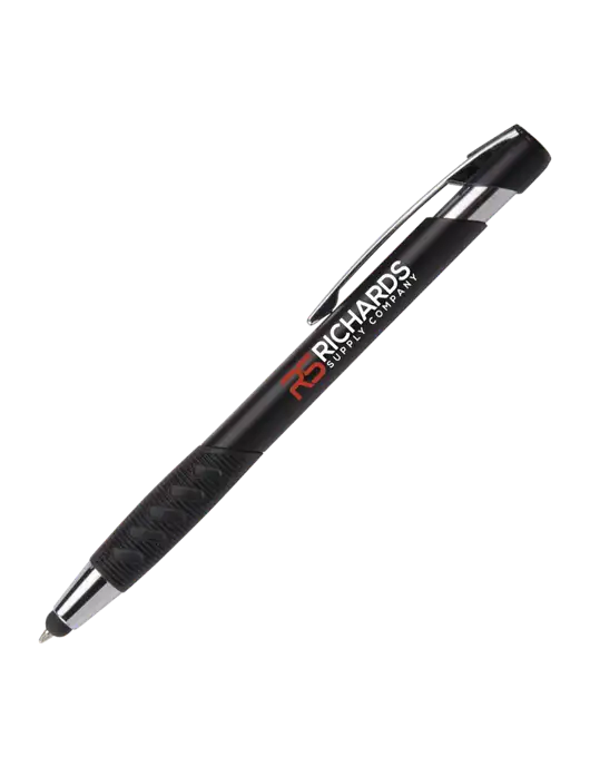 Alize Black Stylus Black Ink Pen w/Richards Supply Logo
