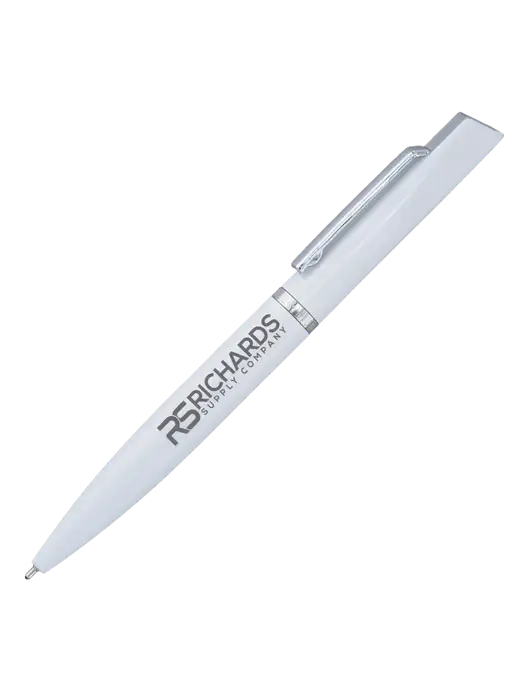 Santos White Pen - Black Ink w/Richards Supply Logo
