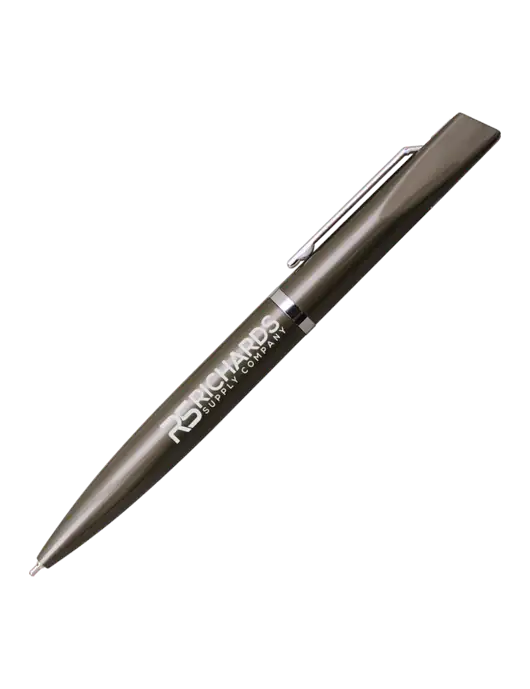 Santos Gunmetal Pen - Black Ink w/Richards Supply Logo