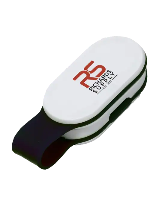 Magna Clip Black Personal Safety Light w/Richards Supply Logo