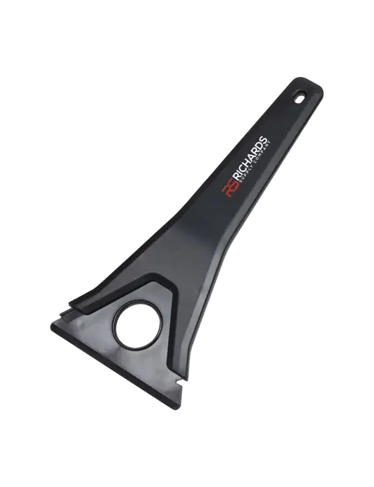 TriBlade Black Windshield Scraper w/Richards Supply Logo