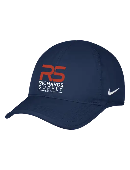 Nike Navy Featherlight Cap w/Richards Supply Logo