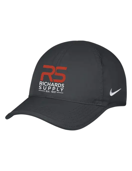 Nike Charcoal Featherlight Cap w/Richards Supply Logo