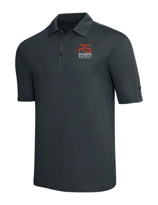 Nike Dark Grey Tech Sport Dri-FIT Polo w/Richards Supply Logo