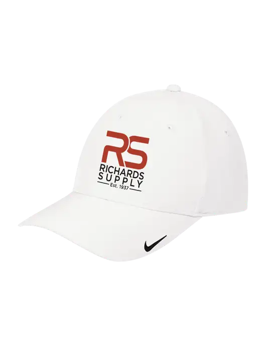 Nike White Dri-FIT Legacy Cap w/Richards Supply Logo