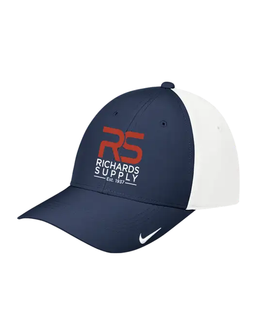 Nike Navy/White Dri-FIT Legacy Cap w/Richards Supply Logo