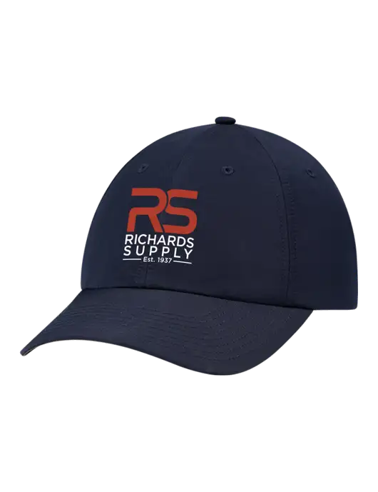 Richardson Relaxed Performance Lite Navy Cap w/Richards Supply Logo