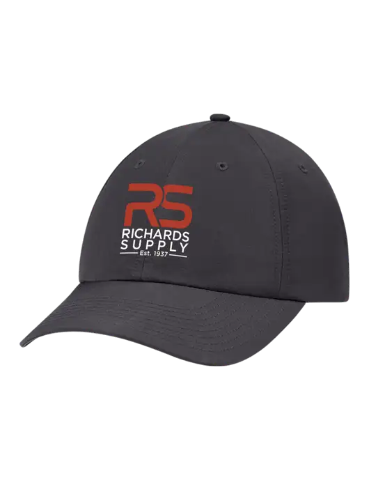 Richardson Relaxed Performance Lite Dark Grey Cap w/Richards Supply Logo