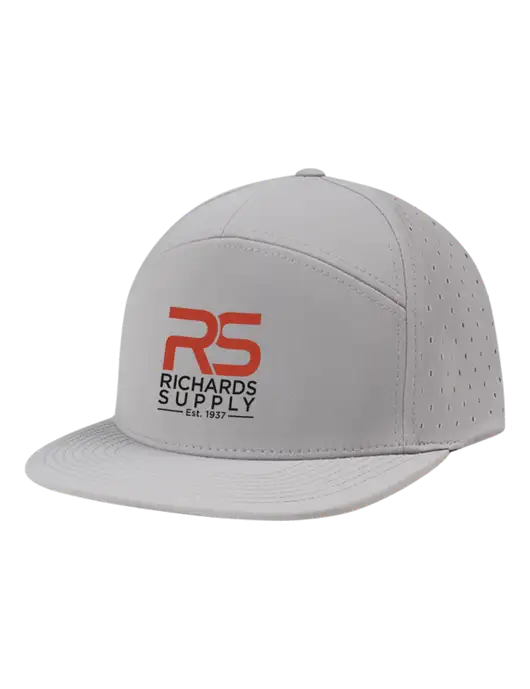 Richardson Light Grey Cannon Cap w/Richards Supply Logo
