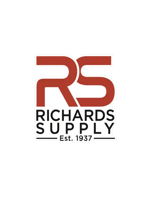 Richards Supply Medium Decal (4"w)