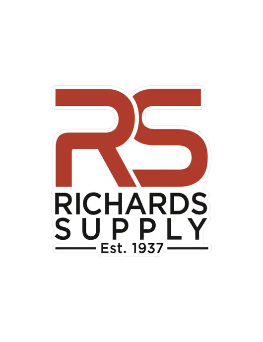 Richards Supply Medium Large Decal (4.7"w)