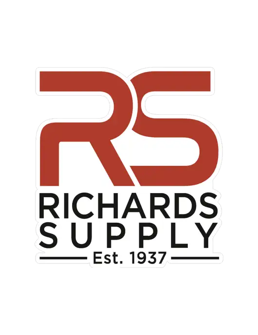 Richards Supply Extra Large Decal (8"w)