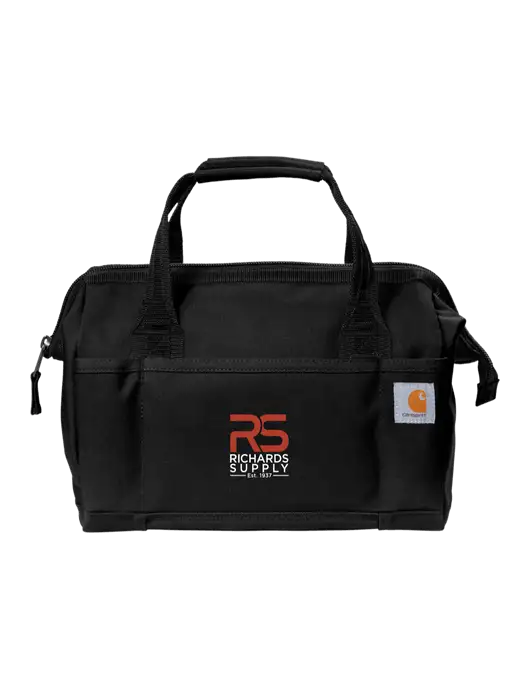 Carhartt Foundry Series 14” Black Tool Bag w/Richards Supply Logo
