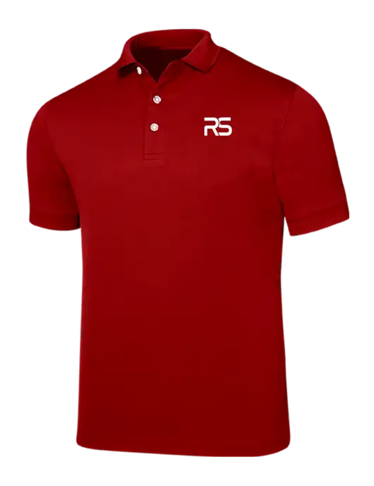Callaway Ottoman Red Polo w/Icon Logo
