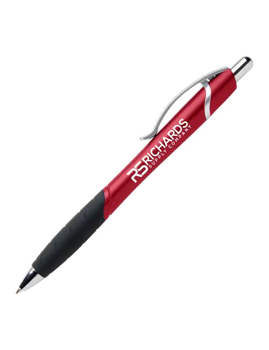 Summerhill Red Pen - Black Ink w/Richards Supply Logo